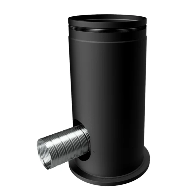 Venti startsokkel Venti Startsokkel for bakmontering av pipe justerbar høyde - Norvai - Bilde 1