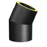 Halvisloret bend ø150 15/30/45gr - Norvai