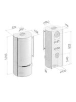 Drooff - APRICA 2 TREND CONCRETE - Frittstående - Bilde 5