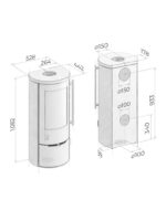 Drooff - APRICA 2 TREND CONCRETE - Frittstående - Bilde 2