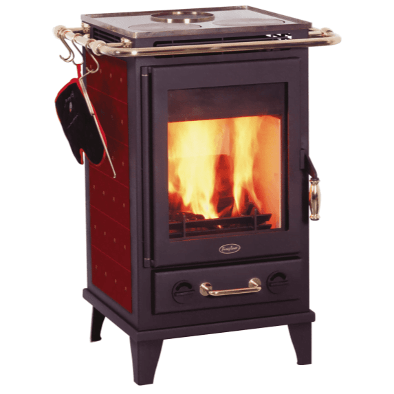 Florens redigert Fireplace By Norvai - FLORENS - Vedkomfyr - Bilde 1