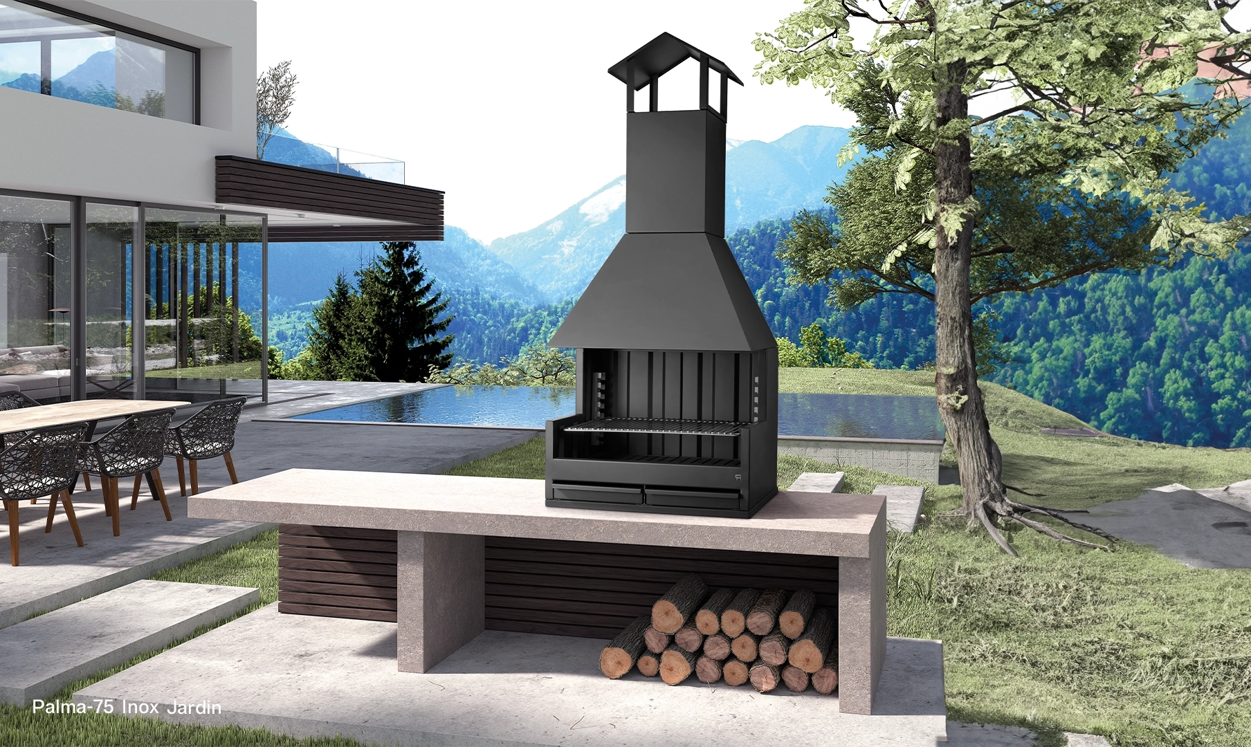 RC-PALMA-JARDIN Rocal - PALMA JARDIN - Utegrill - Bilde 1