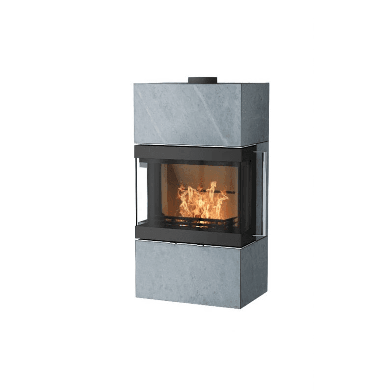 Santolini kleberstein uten bunn og topp redigert Fireplace By Norvai - SANTOLINI KLEBERSTEIN - Elementpeis - Bilde 1