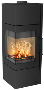 Fireplace By Norvai - ROYAL STÅL - Frittstående - Bilde 4