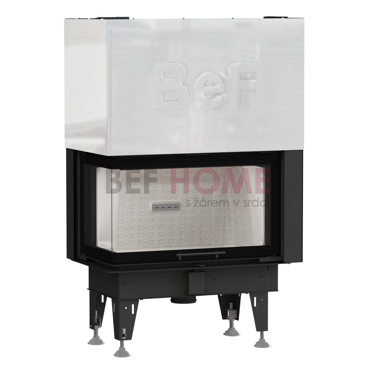 bef_therm_v_10_cl-2.jpg Bef Home - THERM V10CL - Peisinnsats - Hjørne venstre - Bilde 1